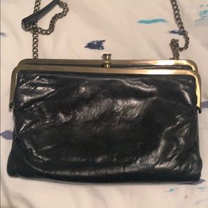 Hobo leather crossbody/clutch